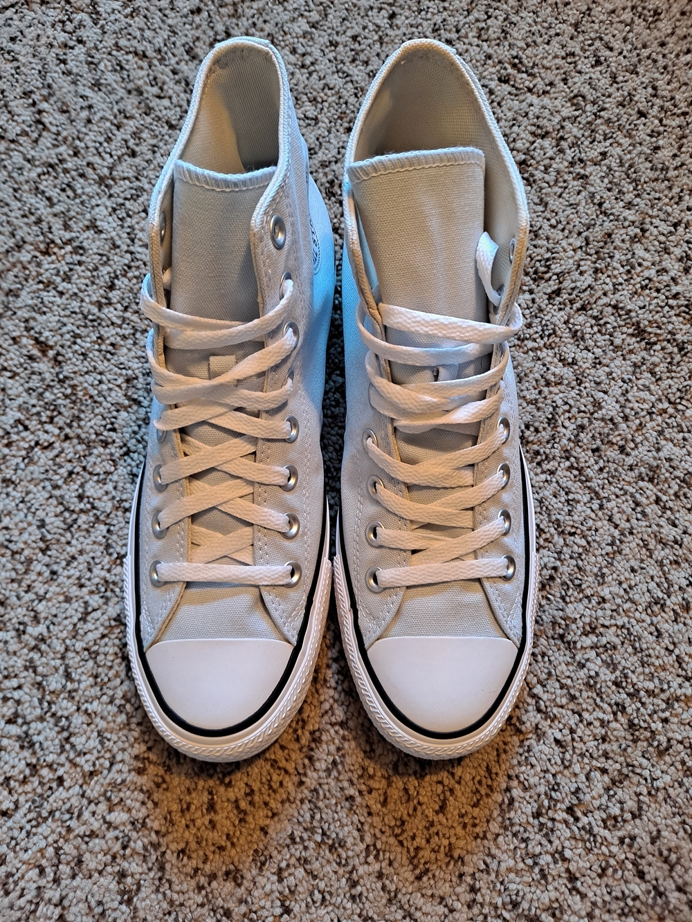 Converse Chuck Taylor All Star High Top Sneakers - Light Blue Women Size 9.5 - Picture 3 of 8